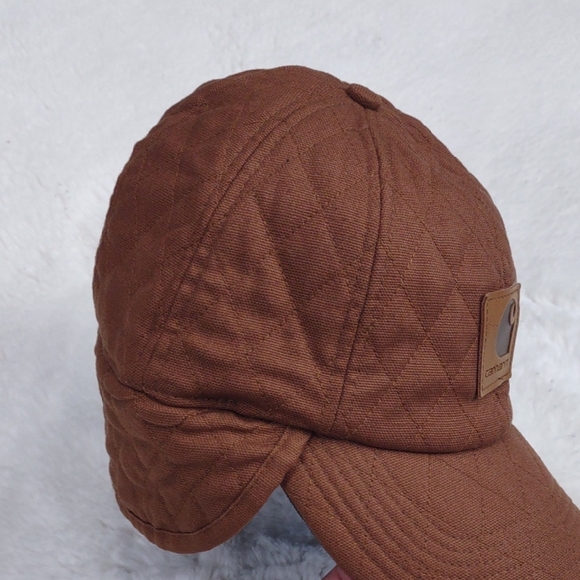 Carhartt Quilted Winter Hat With Ear Flaps - Picture 17 of 17